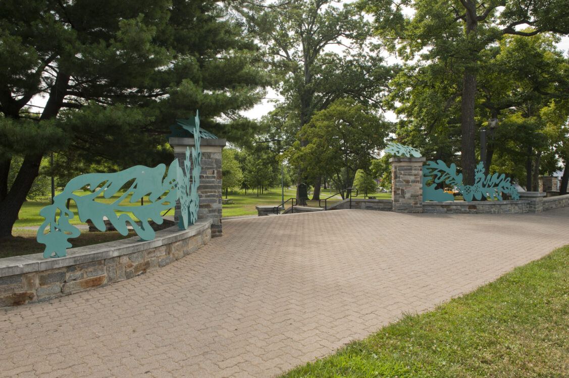 Leaf Sculpture jessup blair local park