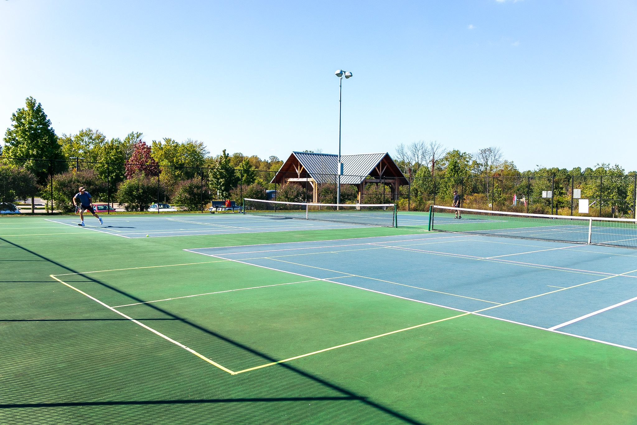 tennis court at East Norbeck Local park