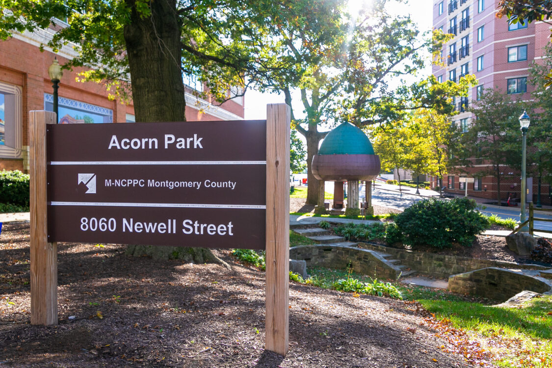 Acorn Urban Park Sign