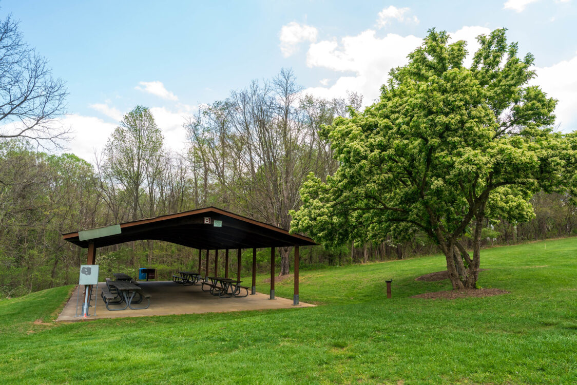 Picnic Shelter at Damascus Recreational Park