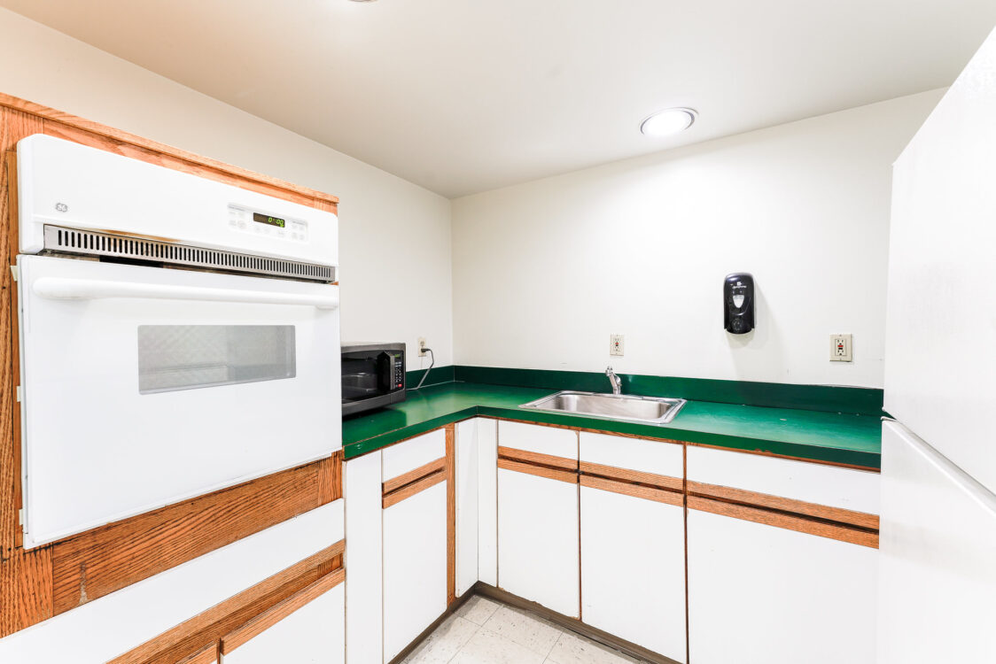 Kitchen at Pilgrim Hills Local Park activity building