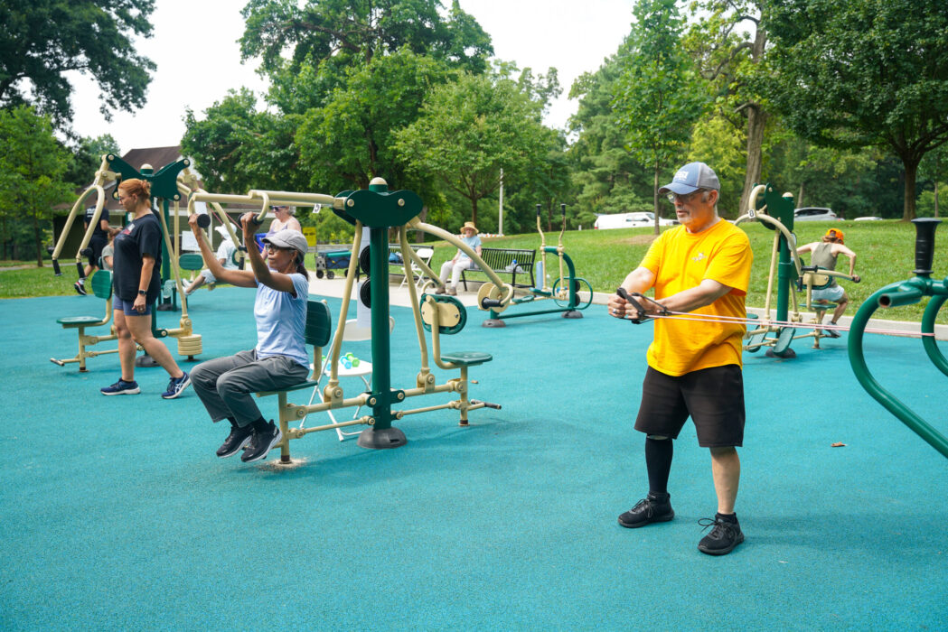 Wheaton Regional Park - Exercise Station