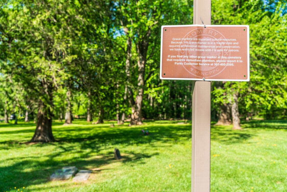 Sign at Norbeck-Muncaster Mill Neighborhood Park