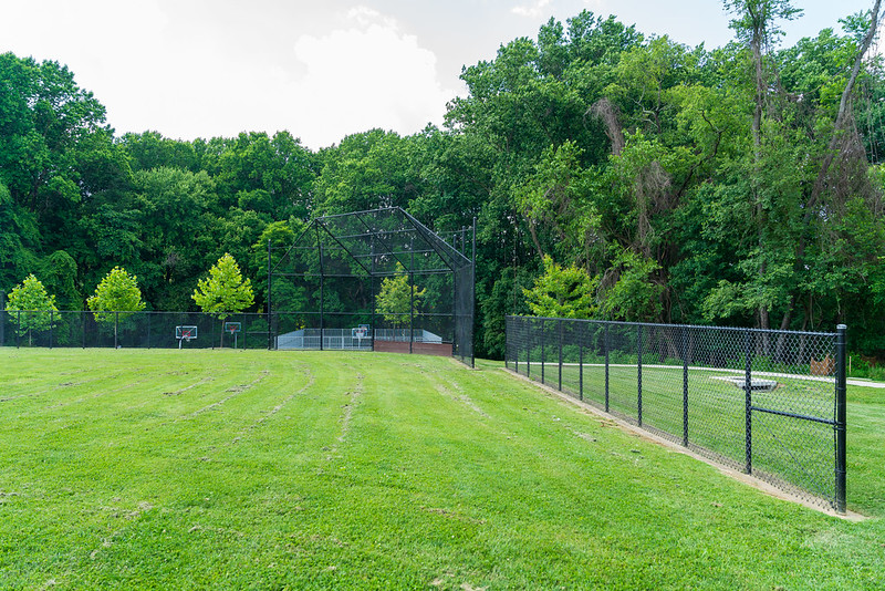 Softball field at Stewartown Local Park