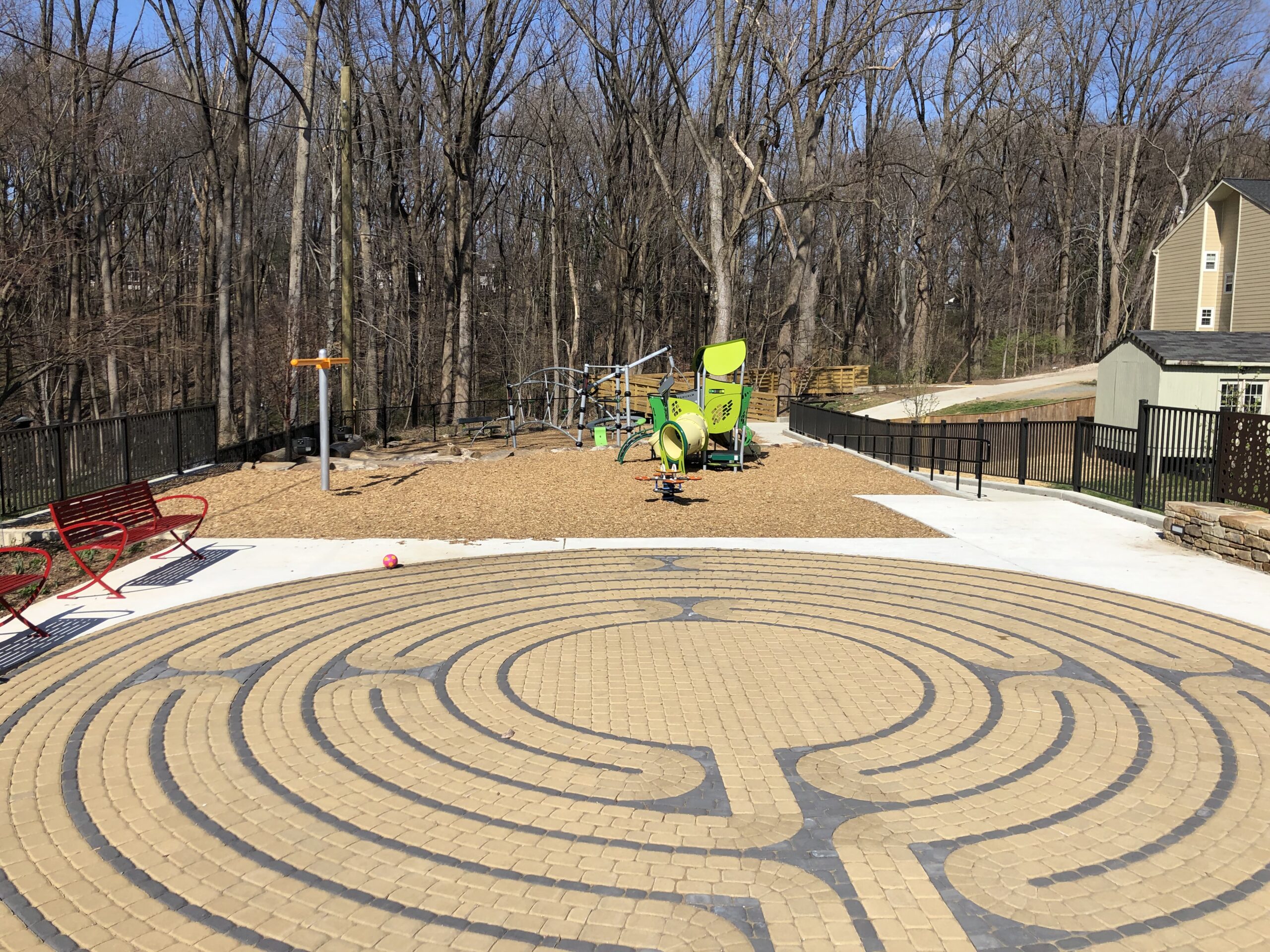 Labyrinth Edith Throckmorton Neighborhood Park