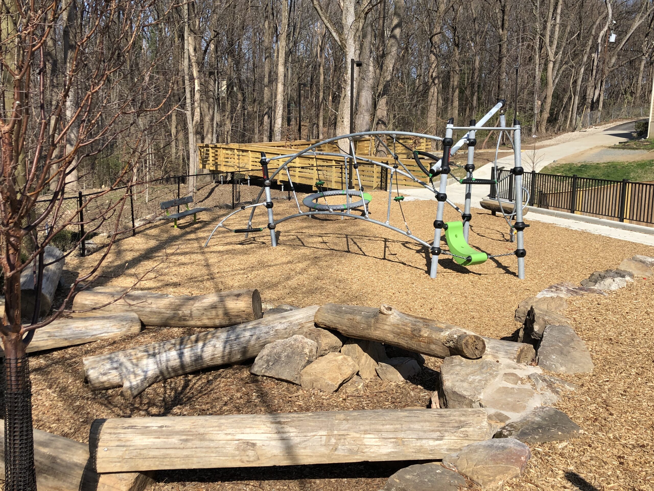 playground Edith Throckmorton Neighborhood Park