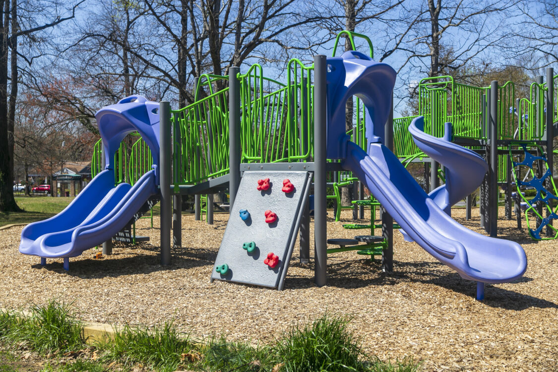 Playground at Newport Mill Local Park