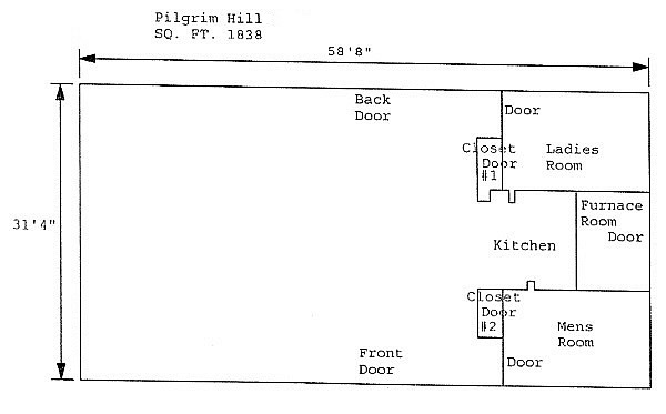 Diagram of Pilgrim Hills Local Park activity building