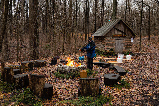 Campfire Brookside Nature Center