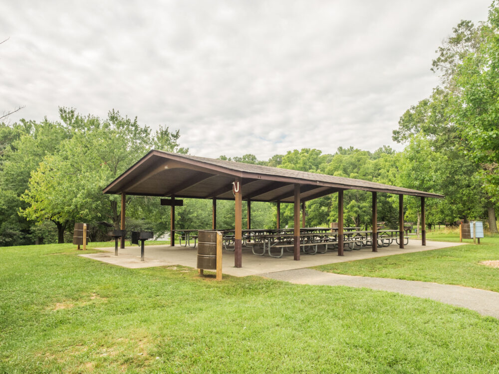 Picnic Shelter at Black Hill Regional Park