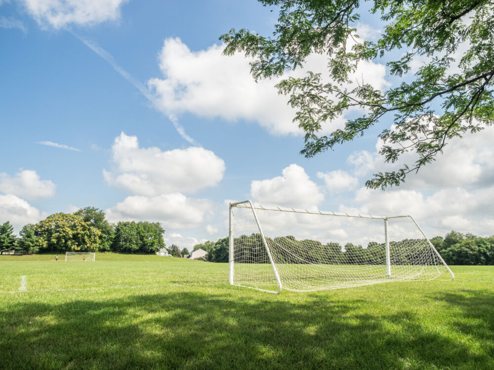 soccer field at Damascus Recreational Park