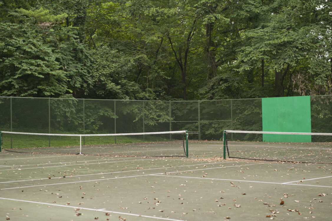 Tennis couort at Hillmead Neighborhood Park