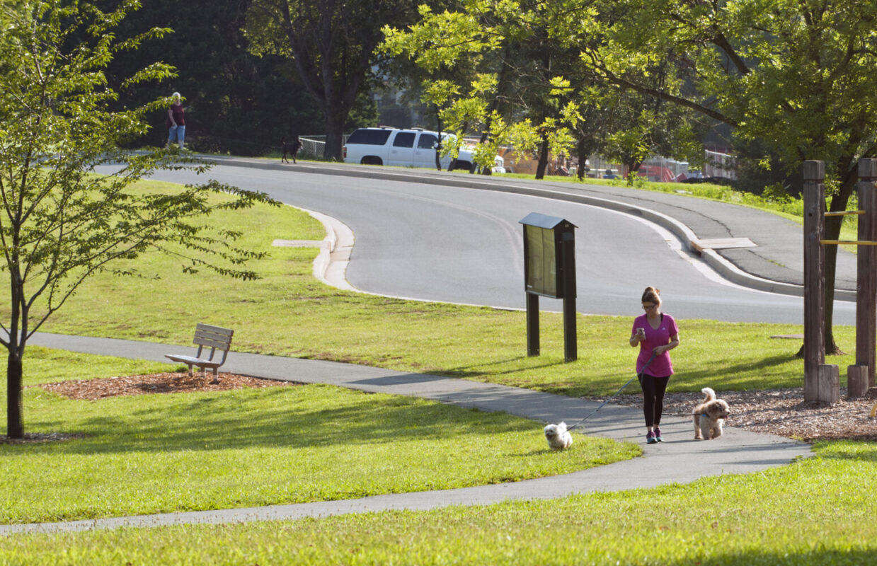 Walking - Jogging Path - Martin Luther King Jr. Recreational Park