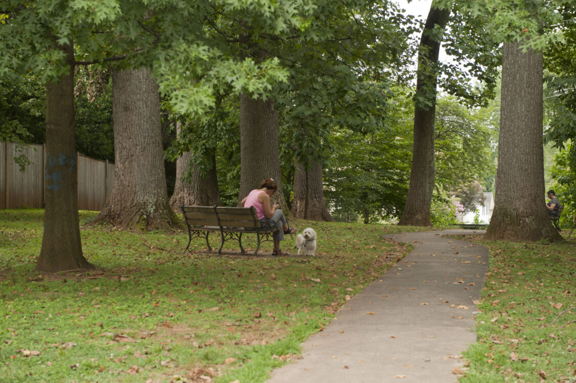 Pathway at Maiden Lane Urban Park