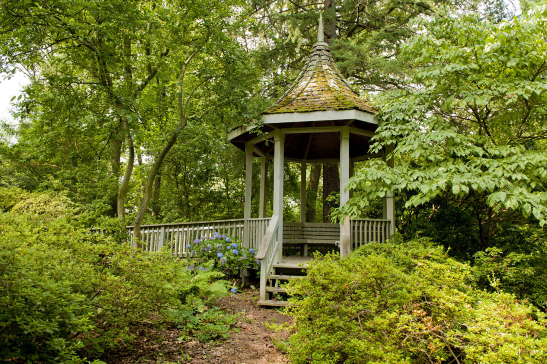 Gazebo at McCrillis House and Gardens