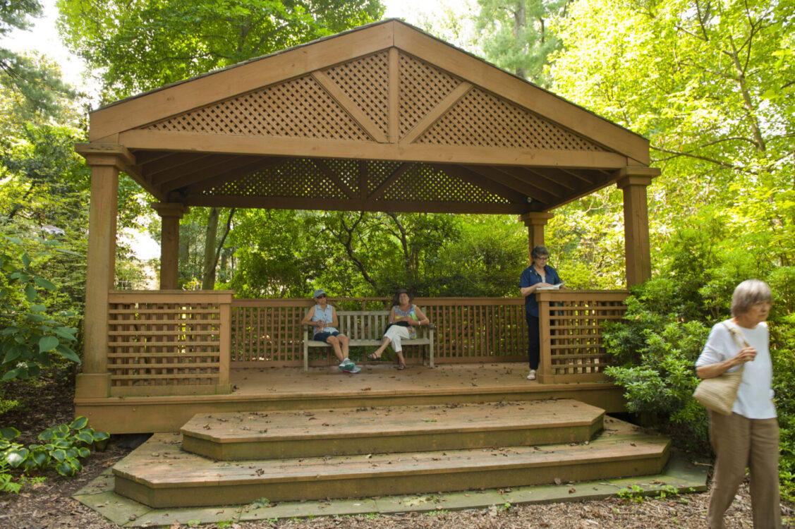 Gazebo at McCrillis House and Gardens