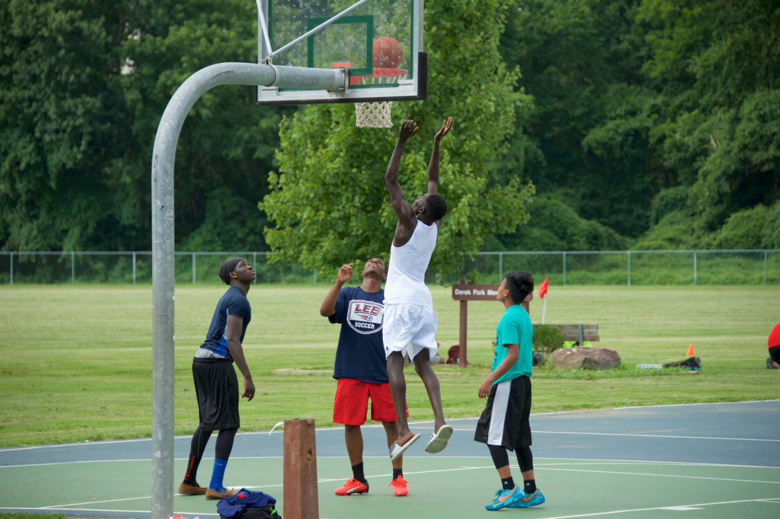 Basketball Court at Meadowbrook Local Park