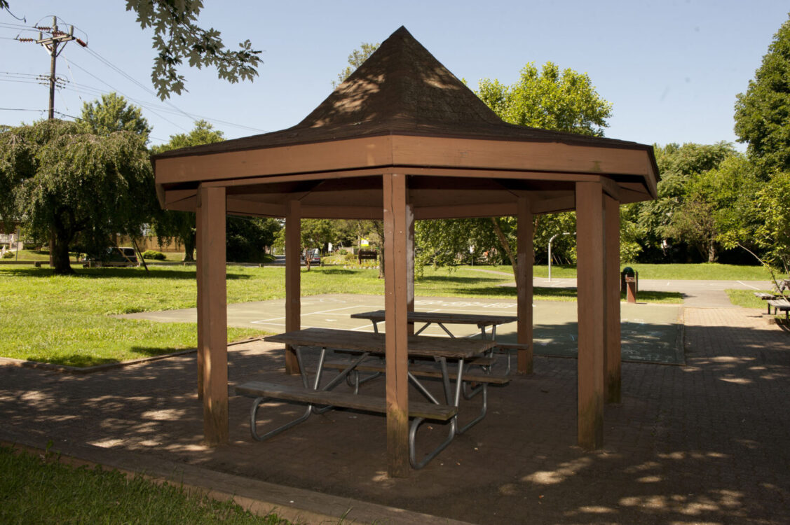 Picnic shelter at the park