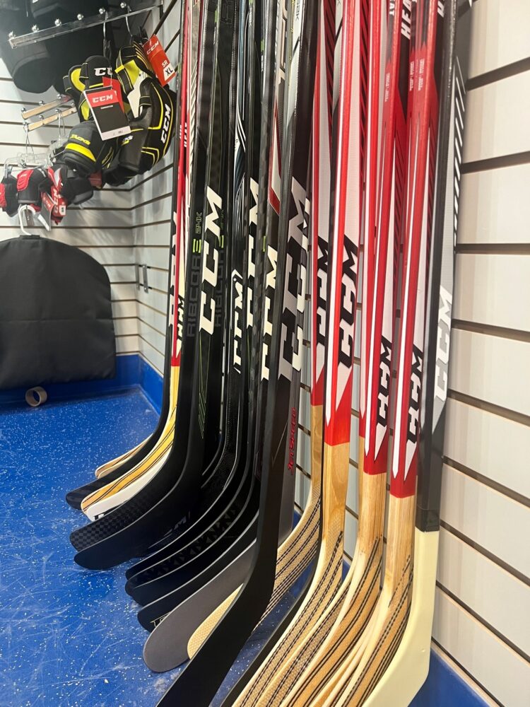 hockey skates for sale in pro shop