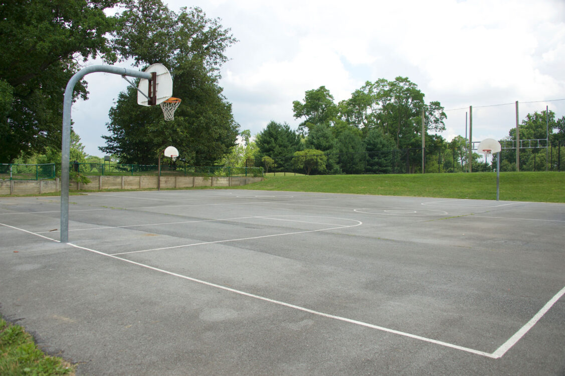 Basketball Court at Rosemary Hills-Lyttonsville Local Park