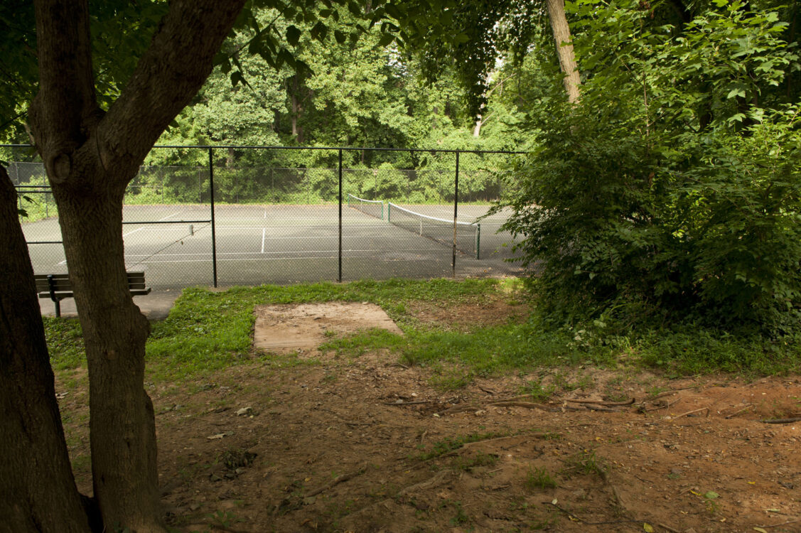 Tennis Court Sangamore Local Park