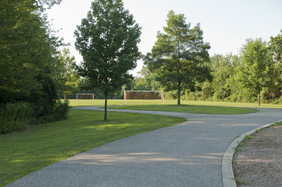 Soccer Field at Stonehedge Local Park