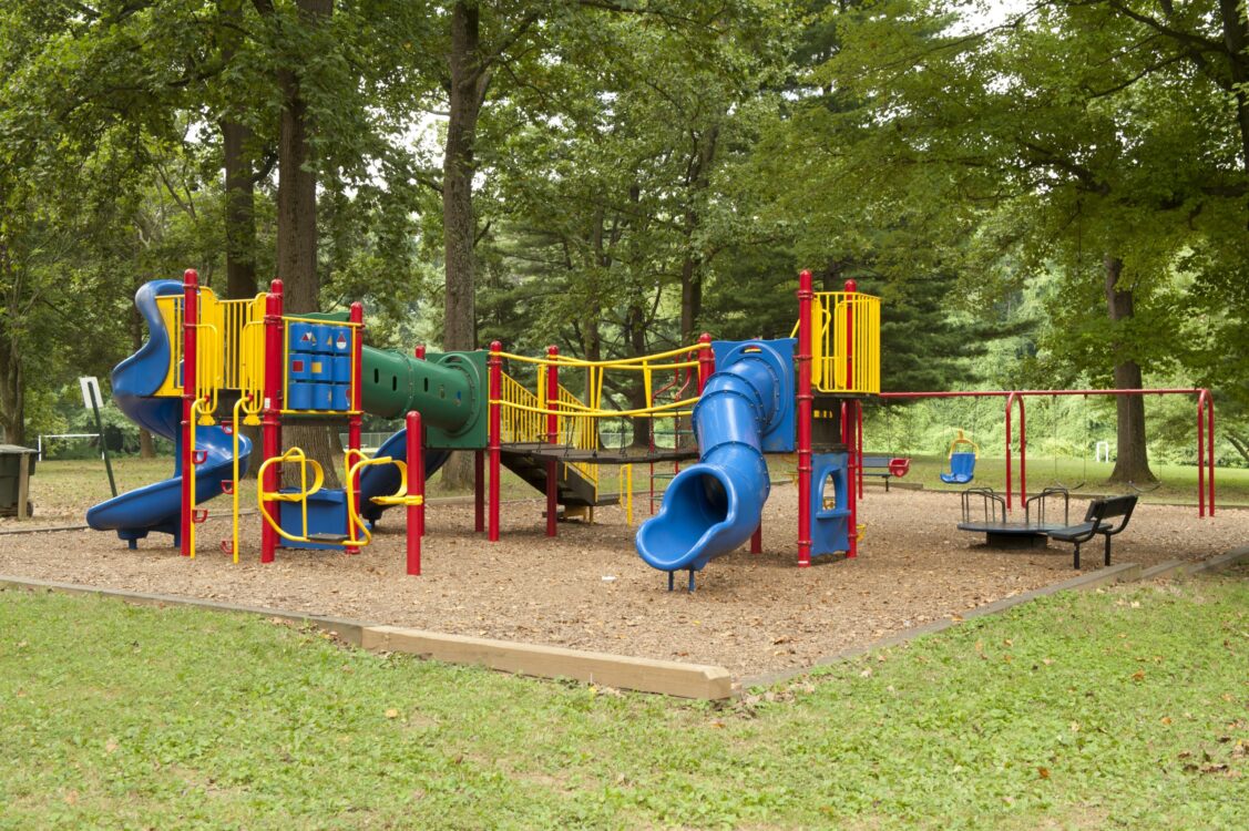 Playground at Stratton Local Park