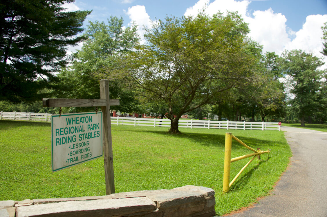 Wheaton Stables at Wheaton Regional Park