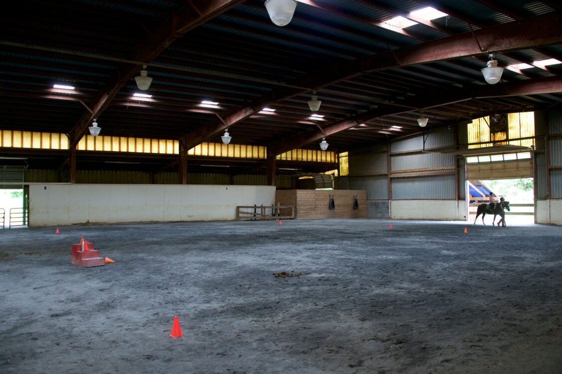 Indoor Horse Ring Wheaton Stables