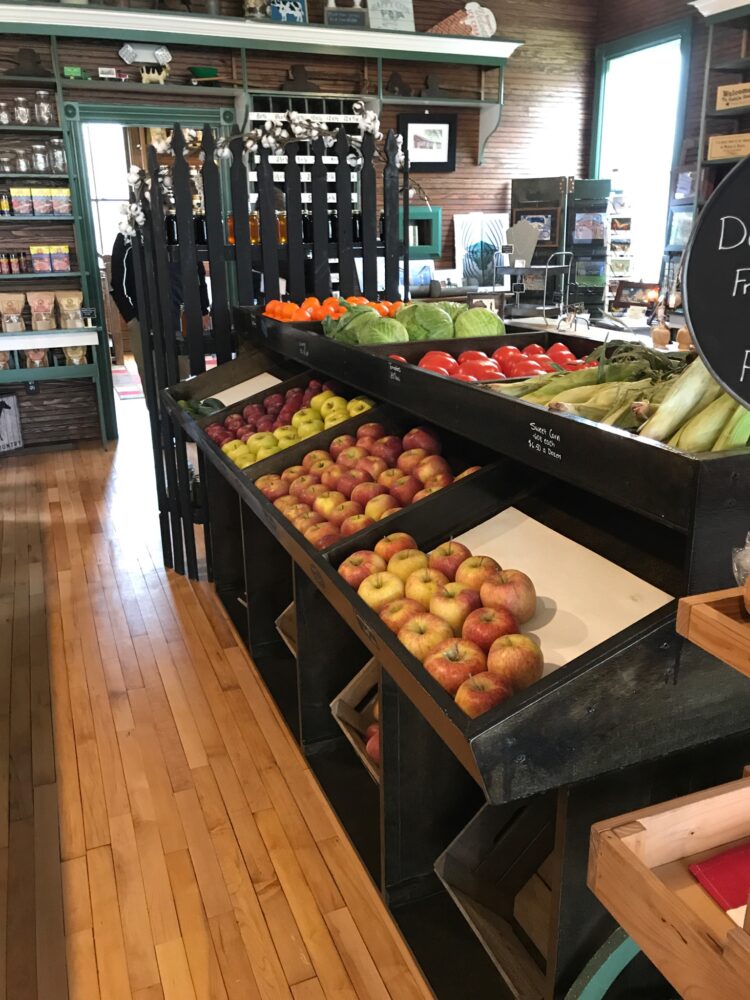 interior of Darby Store