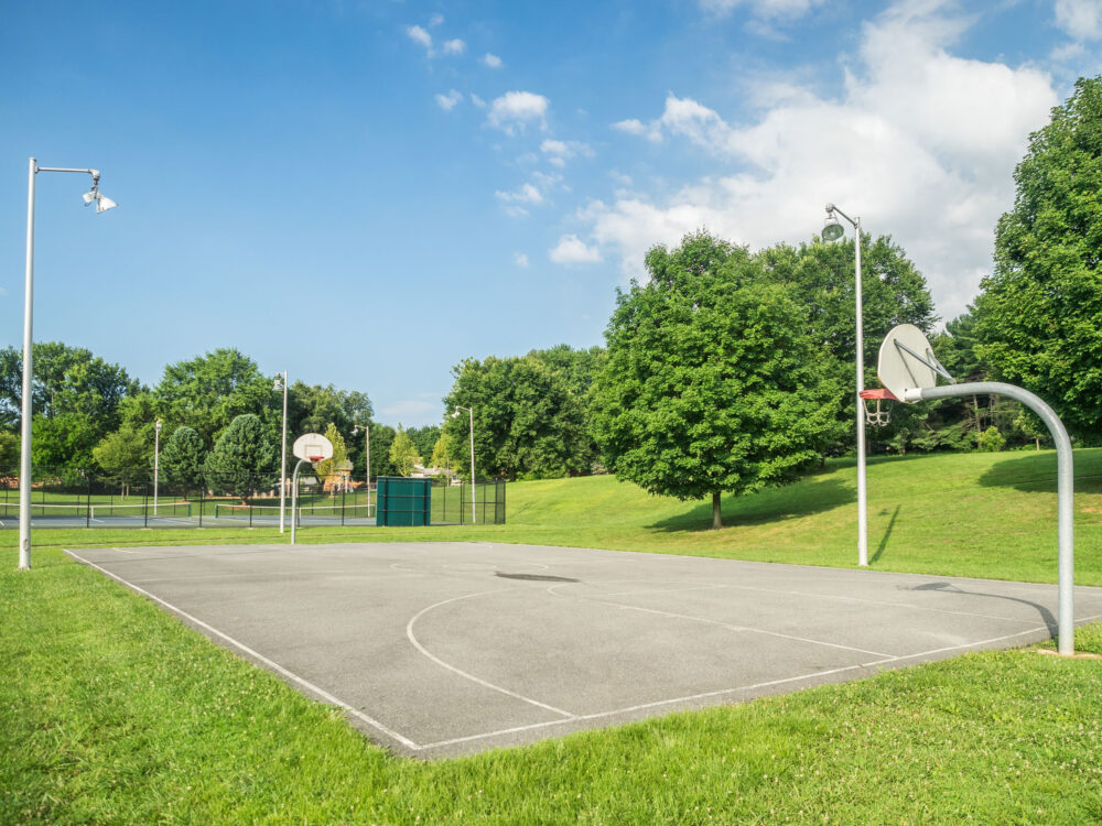 basketball court at Olney Mill Neighborhood Park