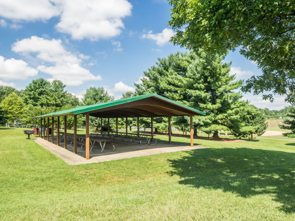 picnic shelter Ovid Hazen Wells Recreational Park