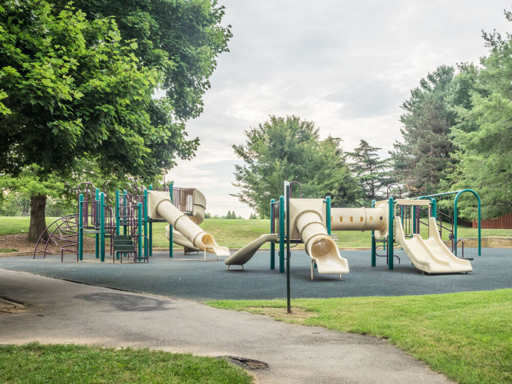 Playground at Strawberry Knoll Local Park