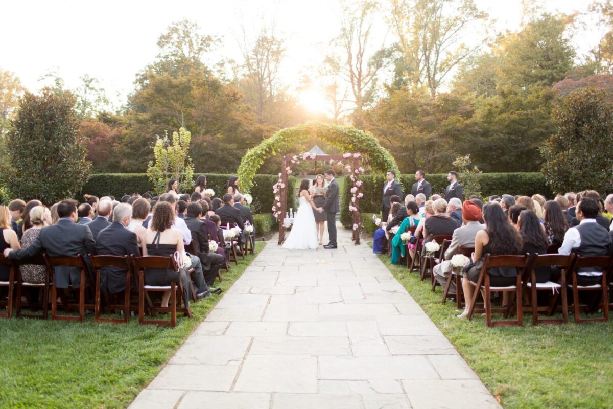 Brookside Gardens Wedding