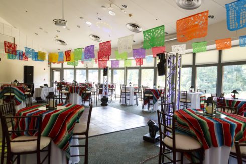 Auditorium with Wedding at Brookside Gardens