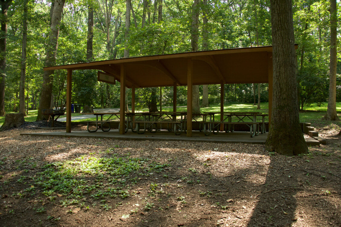 Picnic Area at Cabin John Regional Park