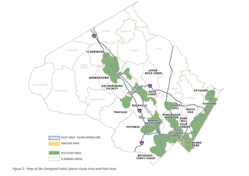 map of Montgomery county