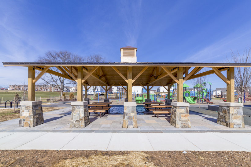 Picnic Shelter at Clarkmont Local Park