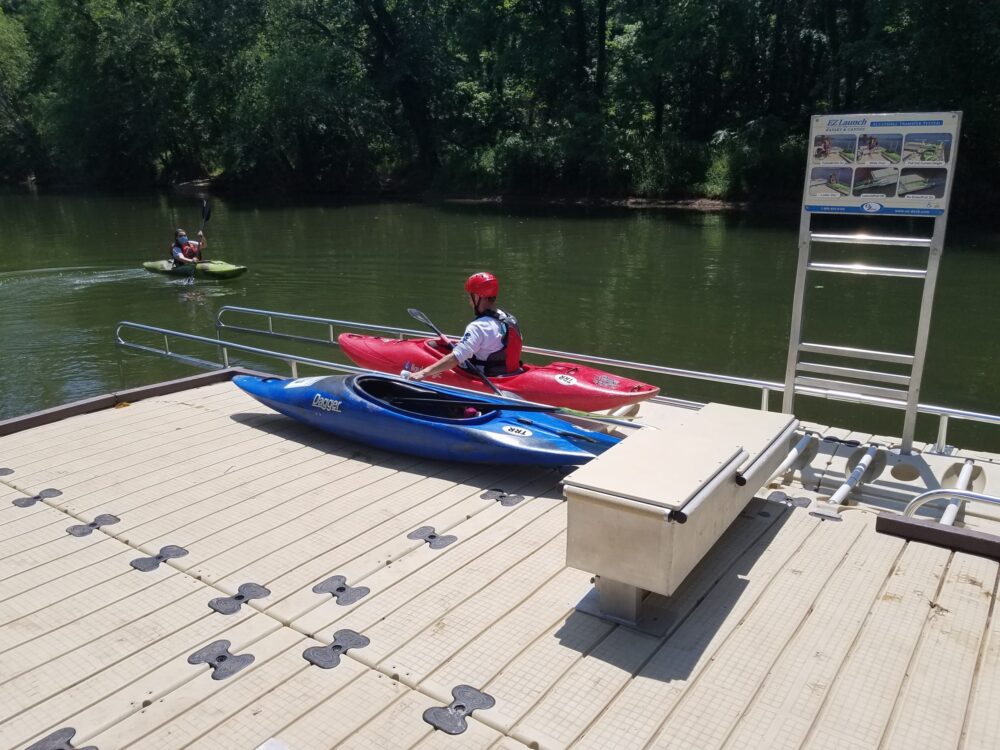 Accessible kayak launch