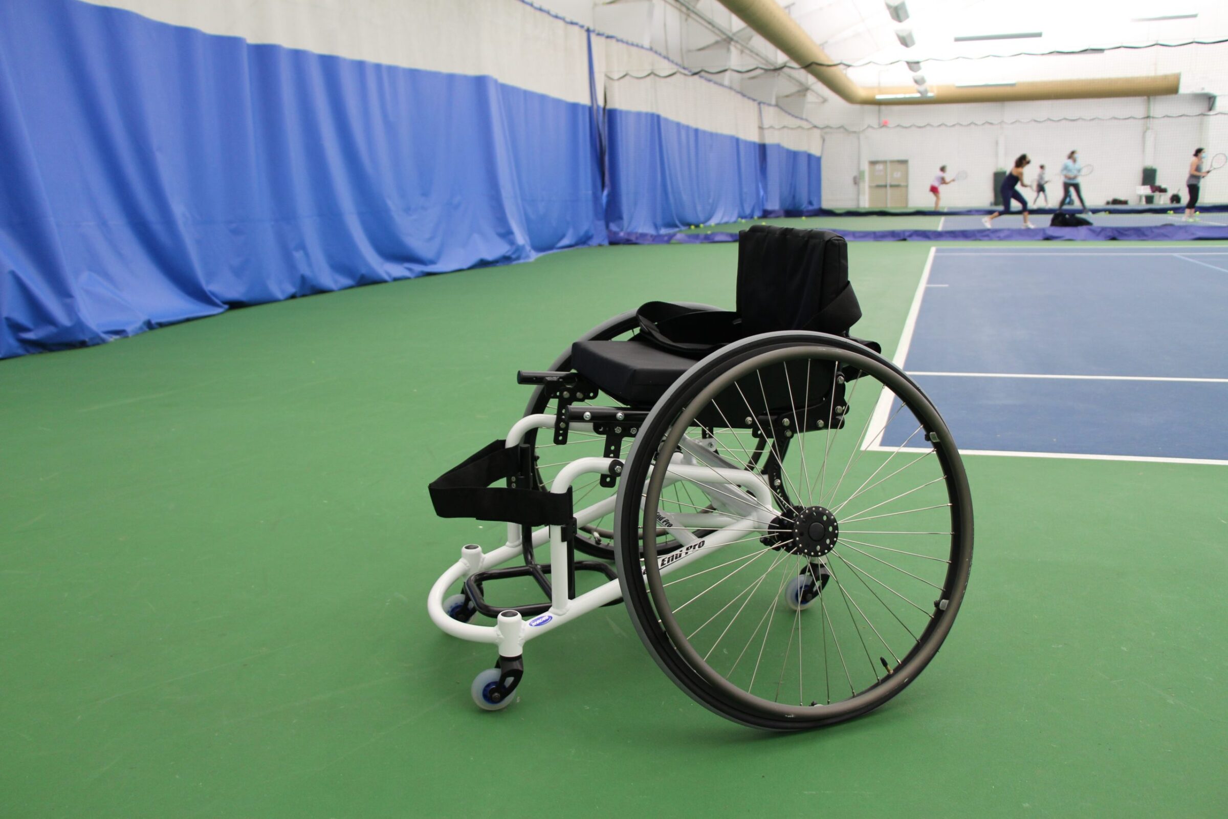 Accessible Youth Tennis Chari from Program Access Montgomery Parks