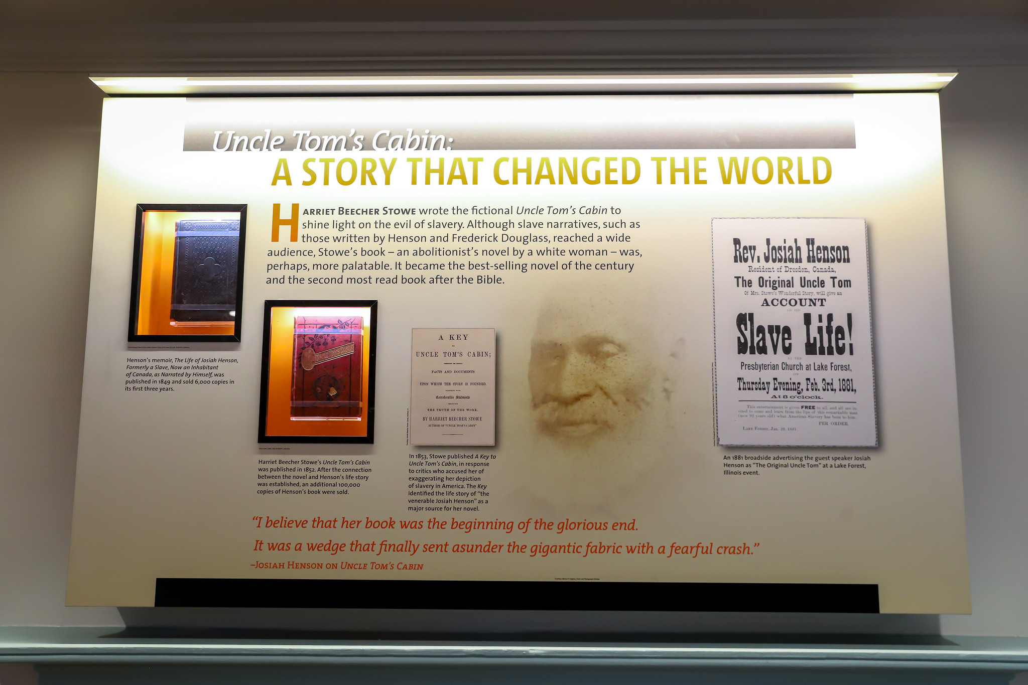 Exhibit - Josiah Henson Museum & Park