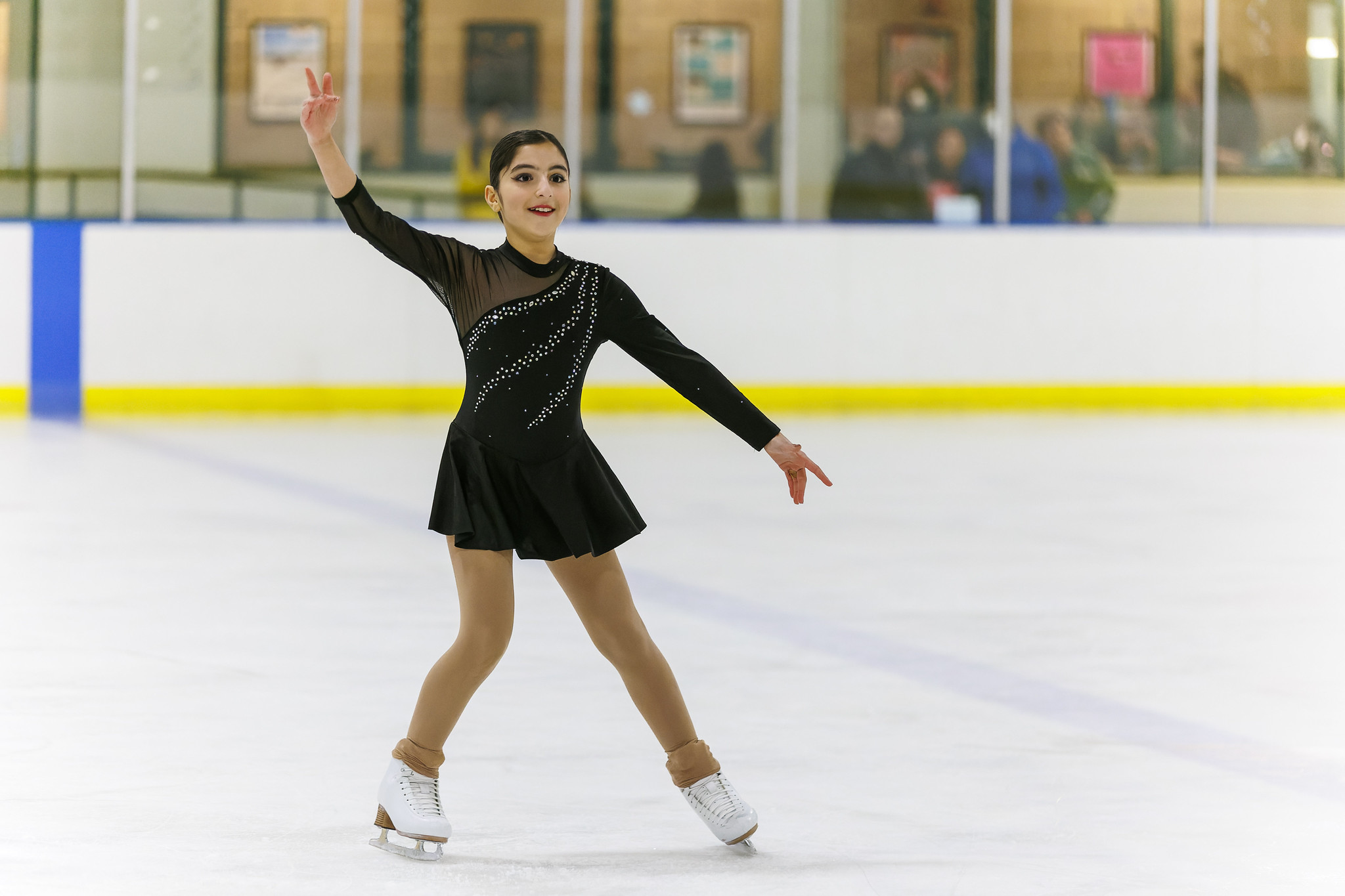 girl ice skating