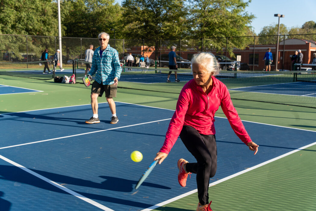 pickleball players