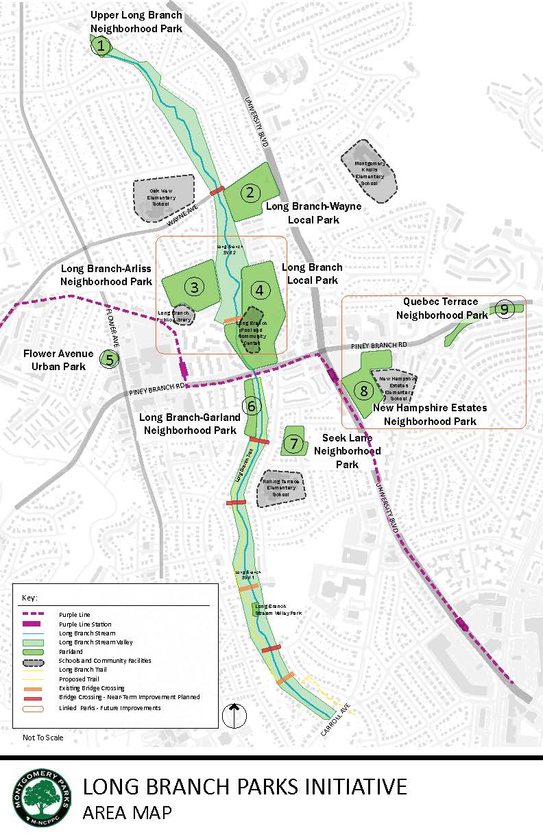 map of upper long branch, long-branch arliss neighborhood park