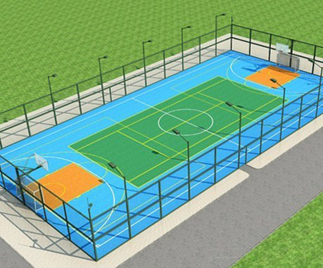 Futsal and Basketball Court