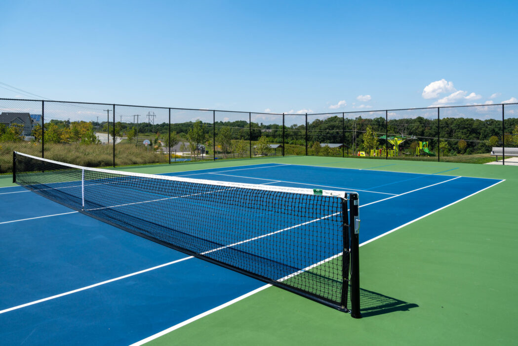 Tennis court at Piedmont Woods Local Park