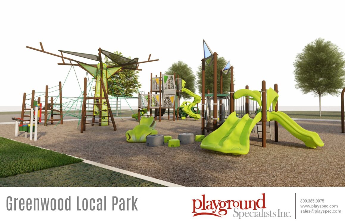 Visual image of Greenwood Local Park