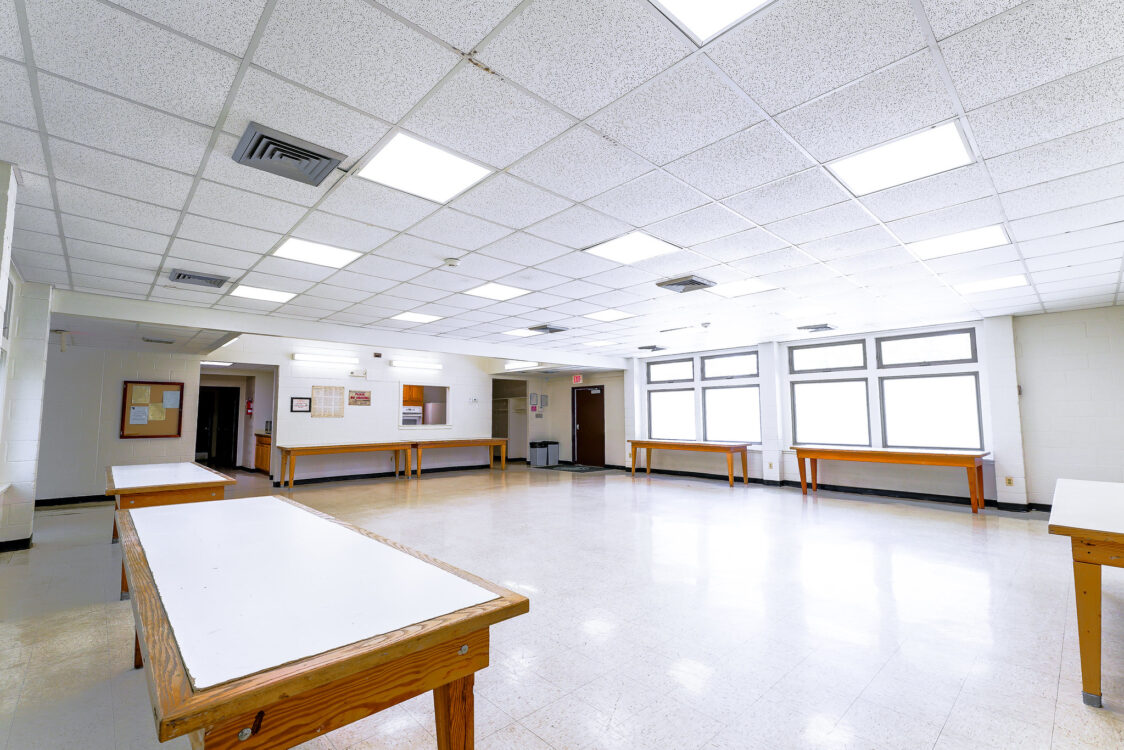 Sligo Avenue Neighborhood Park Activity Building interior