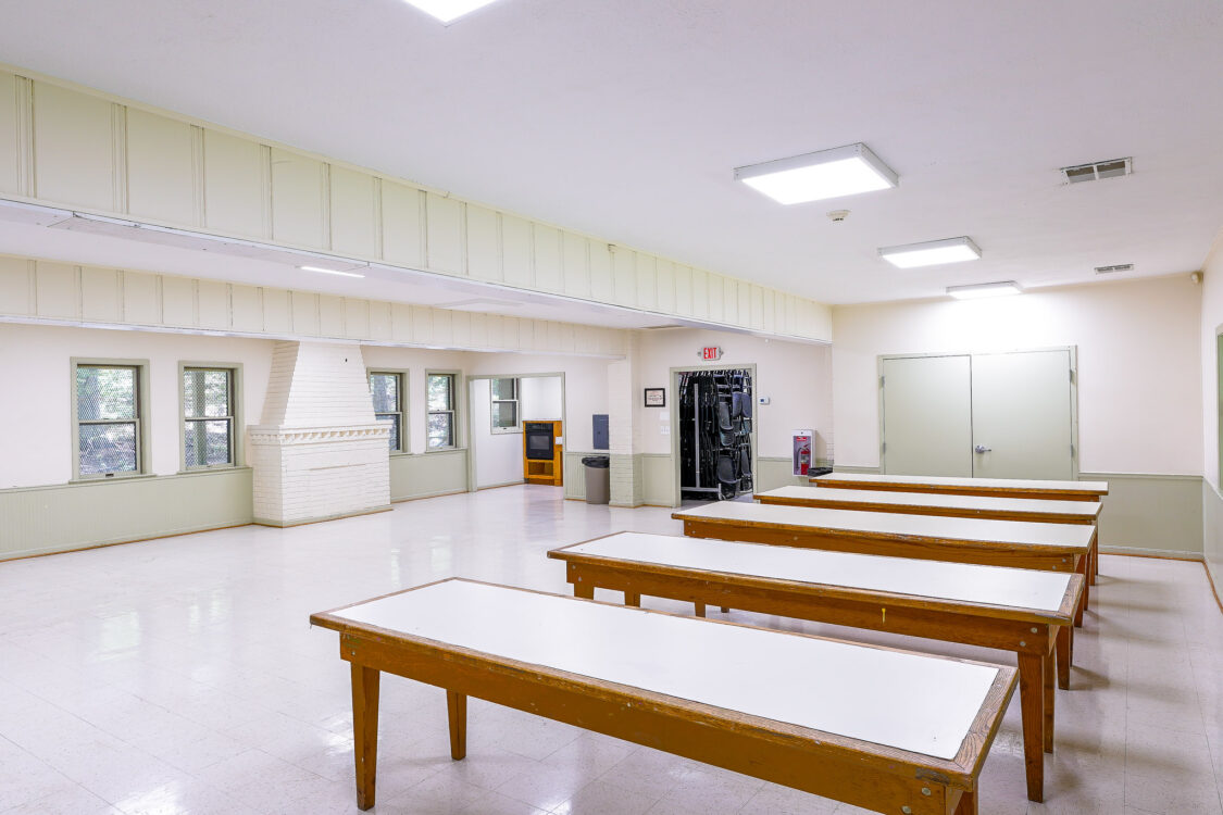 Wheaton Claridge Park Activity Building interior