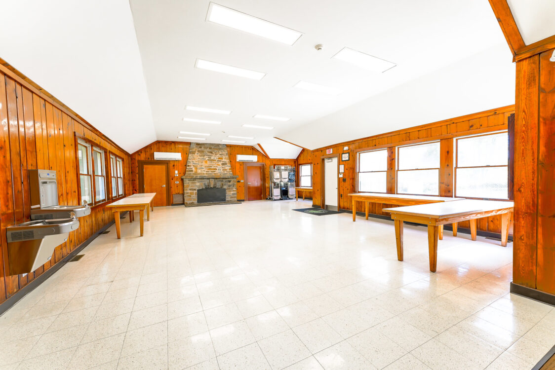 Pinecrest Local Park activity building interior